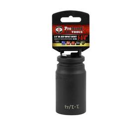S34140 Proferred 082893880631 3/4 Inch Drive Sae Socket 1 1/4 Deep Impact 6 Point