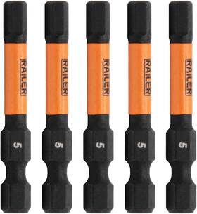Railer 810055682256 Hex 5mm Impact Driver Bit - Allen Wrench Drill Bits. 1/4