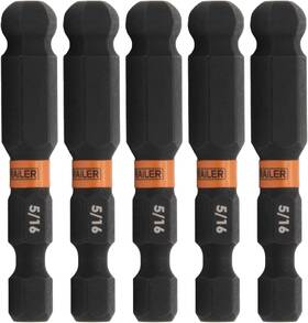 Railer 810055682386 Ball-end Hex 5/16 Inch Impact Driver Bit - Allen Wrench