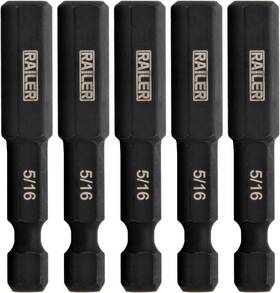 R2h516t-5 Railer 5/16 Hex Drive Bit - Impact Grade S2 Steel 2 Inch Head Allen Wrench Drill