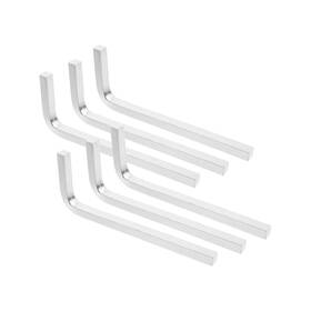Wby4092 Rannb Square Head Wrench Set 5mm L Shaped 3.3-inch Length 6pcs