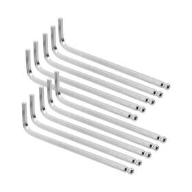 Wby4167 Rannb 3/16 Inch Hex Key Wrench L Shape Allen Cr-v Steel Long Arm Ball End Hexago