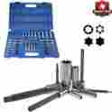 Rid-10287a Neiko Tork Tamper Proof Torx Star Bit Deep E Socket Tool Set Tamperproof For Ratchet 789611043384