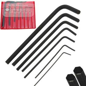 Mzw076 Rosojodg 6 Piece Mini Metal Micro Hexagon Wrench Sets Metric And Standard Hex Allen Ke