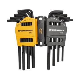 83504 Royalty Parts Direct Gearwrench 26 Piece Long Arm Sae/metric Hex Key Set Brand New