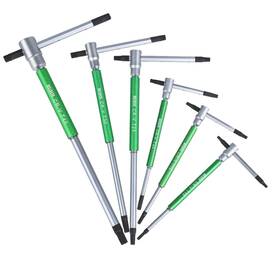 Rm-0t Rujoi T Handle Allen Wrench Set 6pcs T-handle Hex Key With Speed Sleeves For Fast S