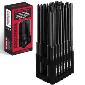 84014 Sedy Extra Long Security Bit Set 32-piece S2 Steel Screwdriver Drill Bits Onesize