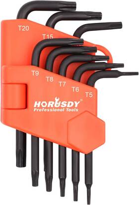 Sdy-94273 Sedy 8-piece Mini Torx L Key Set Tamperproof Star Allen Wrench T5 T6 T7