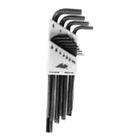 42650 Set Hex Long Key Metric Arm 9pc Lisle
