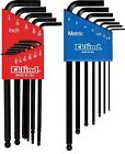 13218 Set. Sae 18pc Eklind Combo Metric Ball- Key Hex