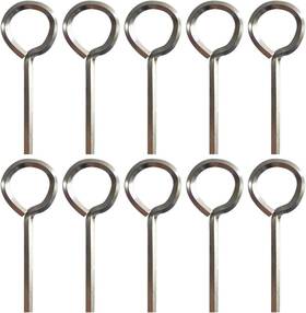Sfemn 744759163868 1/8 Inch Standard Hex Dogging Key With Full Loop Allen Wrench Door For Push Bar