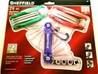 Sheffield 29 Pc Aluminum Tool Set W Sae Hex Keys Torx And 1 4 Metric Sockets 820909098911