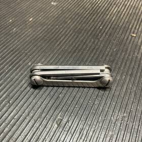 Awm7a Snap-on Used 7 Piece Metric Allen Folding Key Set