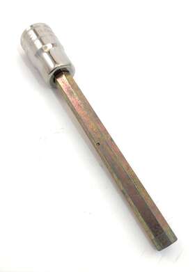 S6018e Snap-on Metric 10mm 1/2 Inch Drive Long Hex Socket Driver Excellent Used