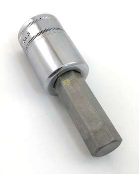 Sam14e Snap-on Metric 14mm 1/2 Inch Drive Hex Socket Driver Excellent Used