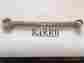 Soexm15 Snap-on Worn 1993 Tools 15mm Metric Flank Drive Plus Chrome Combo Wrench