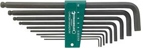96432601 Stahlwille 018754081370 10767/9 Ball-ended Hexagon Key Wrench Set - 9 Pieces With