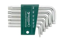 96432202 Stahlwille 018754091829 Wrench Set 9 Pieces Sizes T8 To T40 For Inside Torx Screws Durab