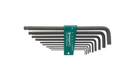 96435701 Stahlwille 018754091836 10767a/8 Ball-ended Hexagon Key Wrench Set - 8 Pieces With Holder S