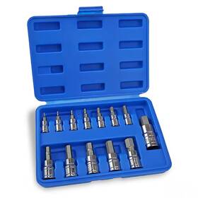 Stark 445010768770 Metric Mm Pro-grade Allen Hex Bit Chrome Vanadium Socket Set 13-piece