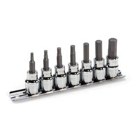 78373 Steelman 7-piece 3/8 Inch Drive Hex Bit Socket Set