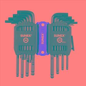 98526bl Sunex Sae/metric 26 Piece Ball End Long Arm Hex Key Set 2mm-10mm