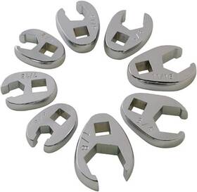9708 Sunex Tools 785533875942 3/8-inch Drive Fractional Crowfoot Flare Nut Sae Silver