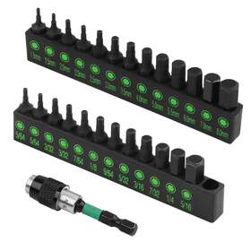 Sw66041 Swanlake Garden Tools Hex Head Allen Wrench Drill Bit Set 1/4 Inch Shank Quick Change 26-piece