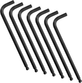 Szkoo 445022868864 5mm Ball End Hex Key Allen Wrench L Shaped Long Arm Heavy Duty Crv Steel Repair