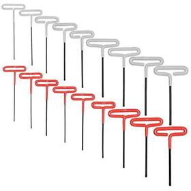 T Handle Allen Wrench Set 18 Pack Metric And Standard Industrial Hex Keys
