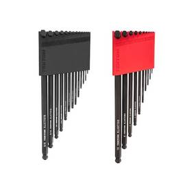 Tekton 020209080368 Short Arm Ball End Hex L-key Set With Holders 23-piece