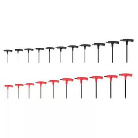 Tekton 313020540587 Ball End Hex T-handle Key Set 21-piece 5/64-3/8 Inch 2-10 Mm
