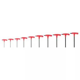 Tekton 313035270264 Flat End Hex T-handle Key Set 10-piece 2-10 Mm