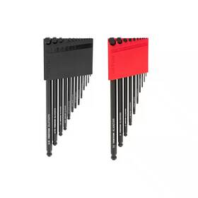 Tekton 313035818862 Ball End Hex L-key Set With Holders 23-piece 0.050-3/8 Inch 1.3-10 Mm