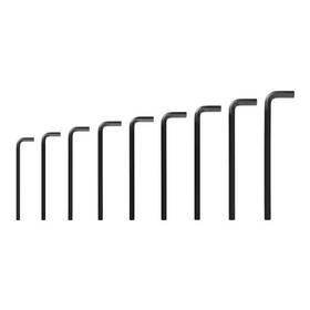 Tekton 313042074091 Flat End Hex L- Key Set 9-piece 11-19 Mm Tekton 313042074091 Flat End Hex L- Key Set 9-piece 11-19 Mm