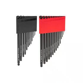 Tekton 445004234212 0.050 Inch - 3/8 1.3-10 Mm Ball End Hex L-key Set With Holder 28-piece