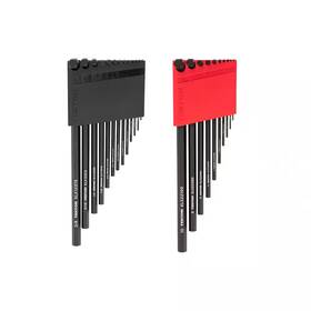 Tekton 445004521510 Flat End Hex L-key Set With Holders 23-piece 0.050-3/8 Inch 1.3-10 Mm