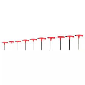 Tekton 445019294294 Ball End Hex T-handle Key Set 10-piece 2-10 Mm