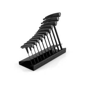 Tekton 445027581560 Flat End Hex T-handle Key Set With Stand 11-piece 5/64-3/8 Inch