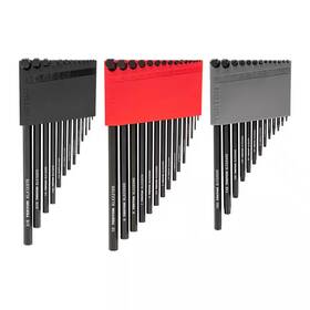Tekton 705353951985 Flat End Hex And Star L-key Set With Holders 41-piece 0.050-3/8 Inch 1