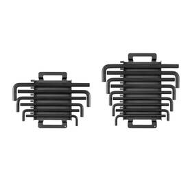 Tekton 744759243522 Flat End Hex L-key Set With Racks 15-piece 7/16-3/4 Inch 11-19 Mm