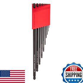 B0clbmgm9z Tekton Short Arm Ball End Hex L-key Set Holder 10-piece 1.3-10 Mm Common Sizes
