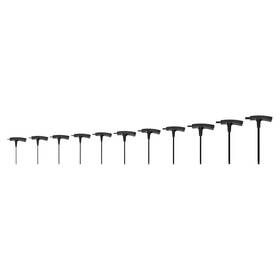 Ktx90101 Tekton Ball End Hex T-handle Key Set 11-piece 5/64-3/8 Inch