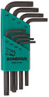 31734 - Tip Set Star Bondhus T9 T40 Short 8pcs Usa Torx Arm -wrenches