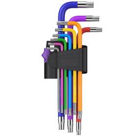 Tgd003 Toogond 9 Pcs Hex Key Allen Wrench Set Torx Trx Star Coloured T10 T15 T
