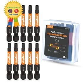 Ta01001022 Toolant 5/32 Inch Impact Hex Head Allen Wrench Drill Bit Set 10pcs