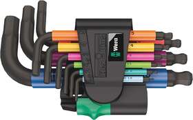 05133164001 Tools 5133164001 950/9 Hex-plus Multicolour 2 L-key Set Metric Blacklaser 9 Pieces