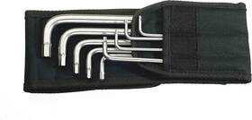Tools 313112791712 Stainless Steel Imperial Hex Key Set With Belt Pouch - 9 Pieces