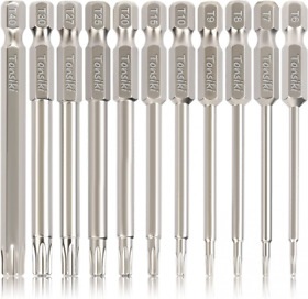 Torx Bit Set Tonsiki 11pcs Security Tamper Resistant