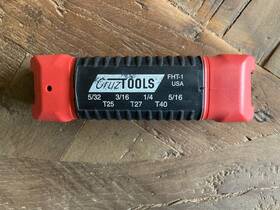 Fht-1 Torx Cruz Tools Folding Hex Key Set. Harley. Great Condition. Usa